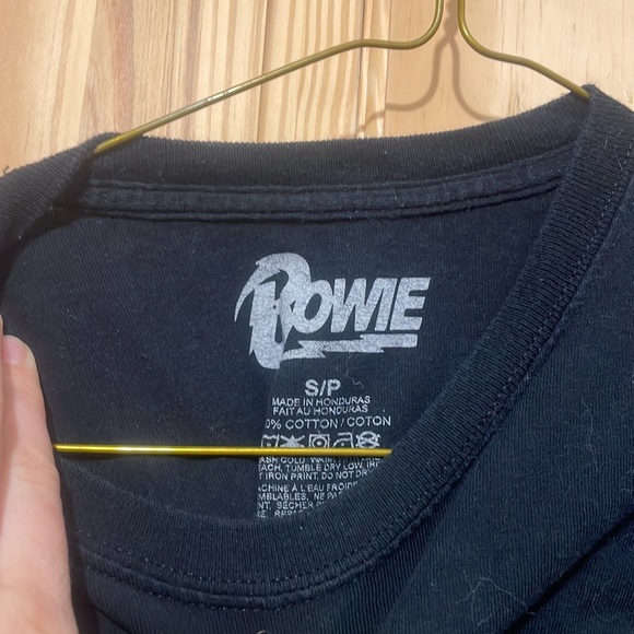 Unisex David Bowie Graphic Tee - Picture 3 of 3